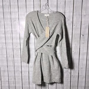 Acoa wrap sweater dress size small